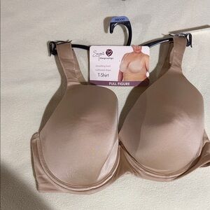 Secret Treasures Full Figure T-Shirt Bra in Light Beige 38DDD nude